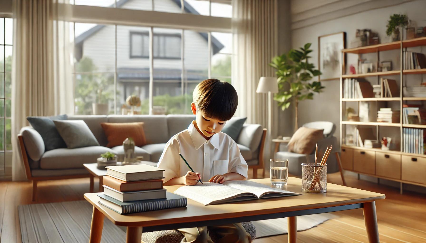 【リビングが塾になる⁉️】中学受験を制す家の共通点！その鍵は“リビング学習”の整え方だった
