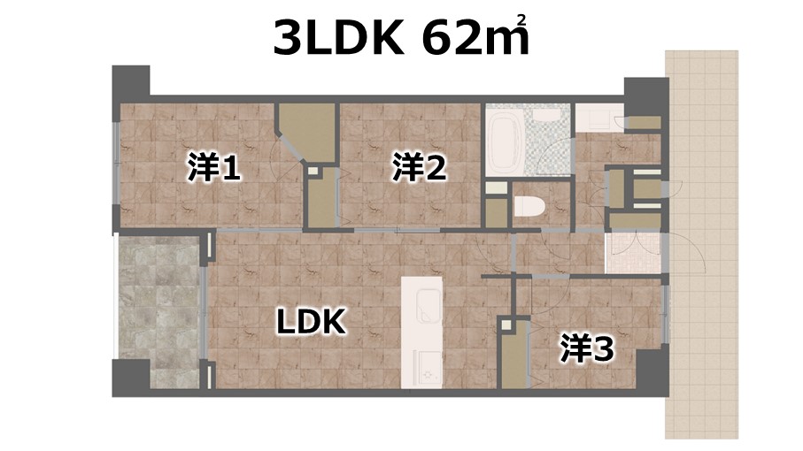 将来まで使える家具を選ぶ場合は、将来から逆算した家具配置をさきに考える