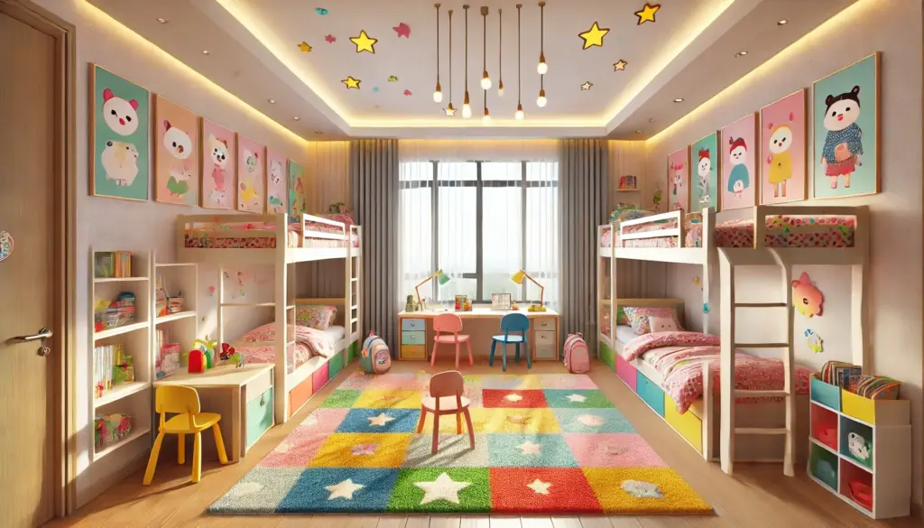 子ども部屋でケンカにならないレイアウトとおしゃれインテリア