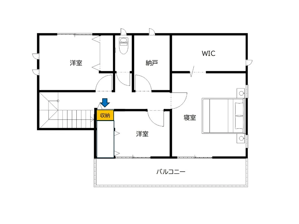 収納不足で片づけられない住宅の失敗例