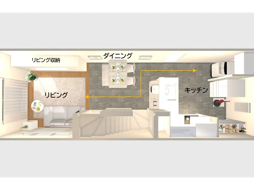 引越し後に片付かない段ボール問題を解決したリビング収納の成功事例