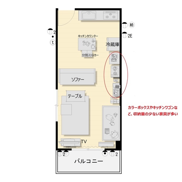 狭い賃貸マンションでもストレスのない快適な暮らしの実現方法。動線や家具配置、収納の工夫で、家事や育児のイライラを解消しましょう。